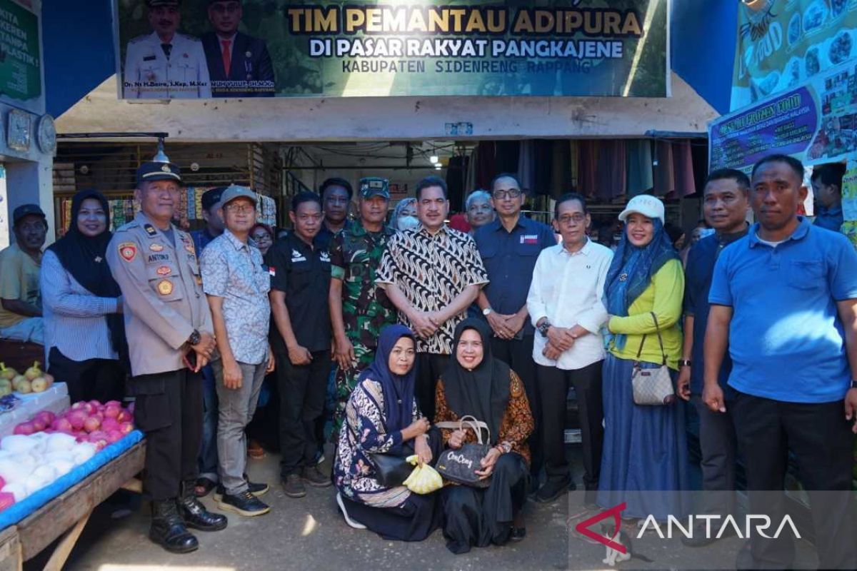 Harga beras mulai turun di Kabupaten Sidrap Sulawesi Selatan