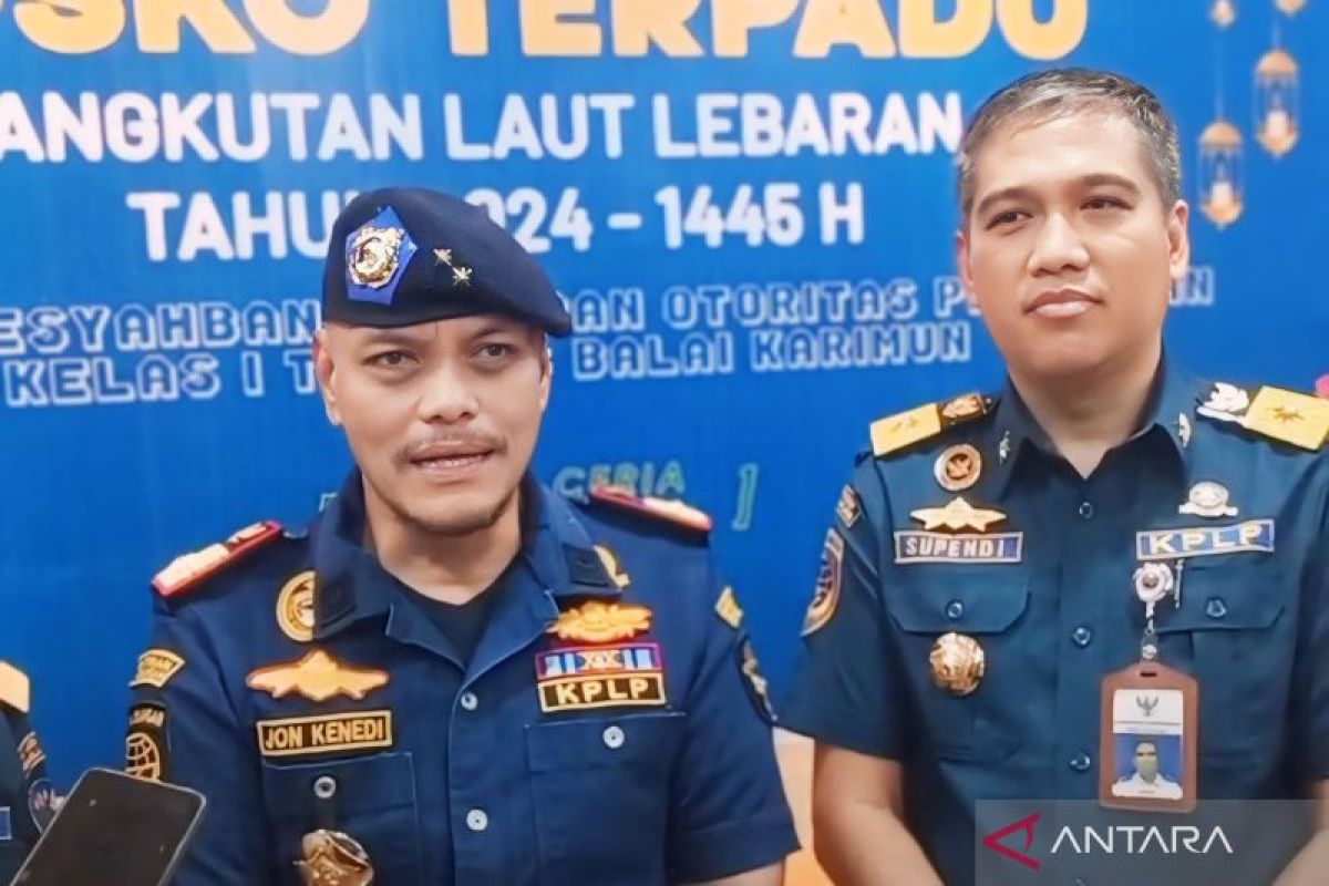 Direktur KPLP sebut arus mudik di pelabuhan Karimun lancar dan kondusif