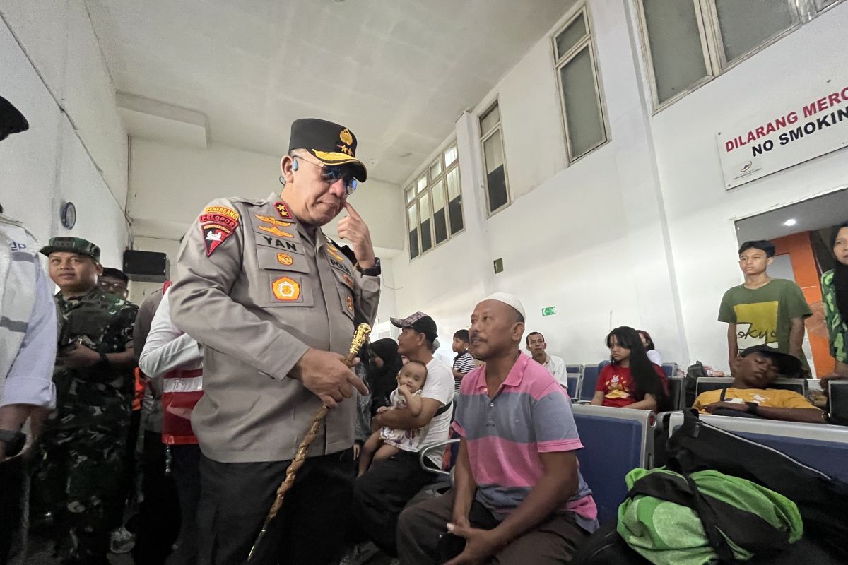 Kapolda Kepri tinjau Pelabuhan Kapal Roro Batam pastikan pemudik aman