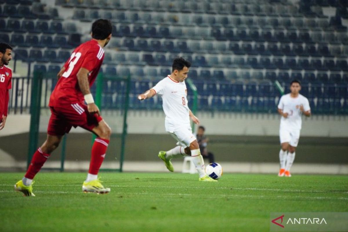 Gol tunggal Witan antar Indonesia U-23 kalahkan UAE U-23 di pertandingan uji coba