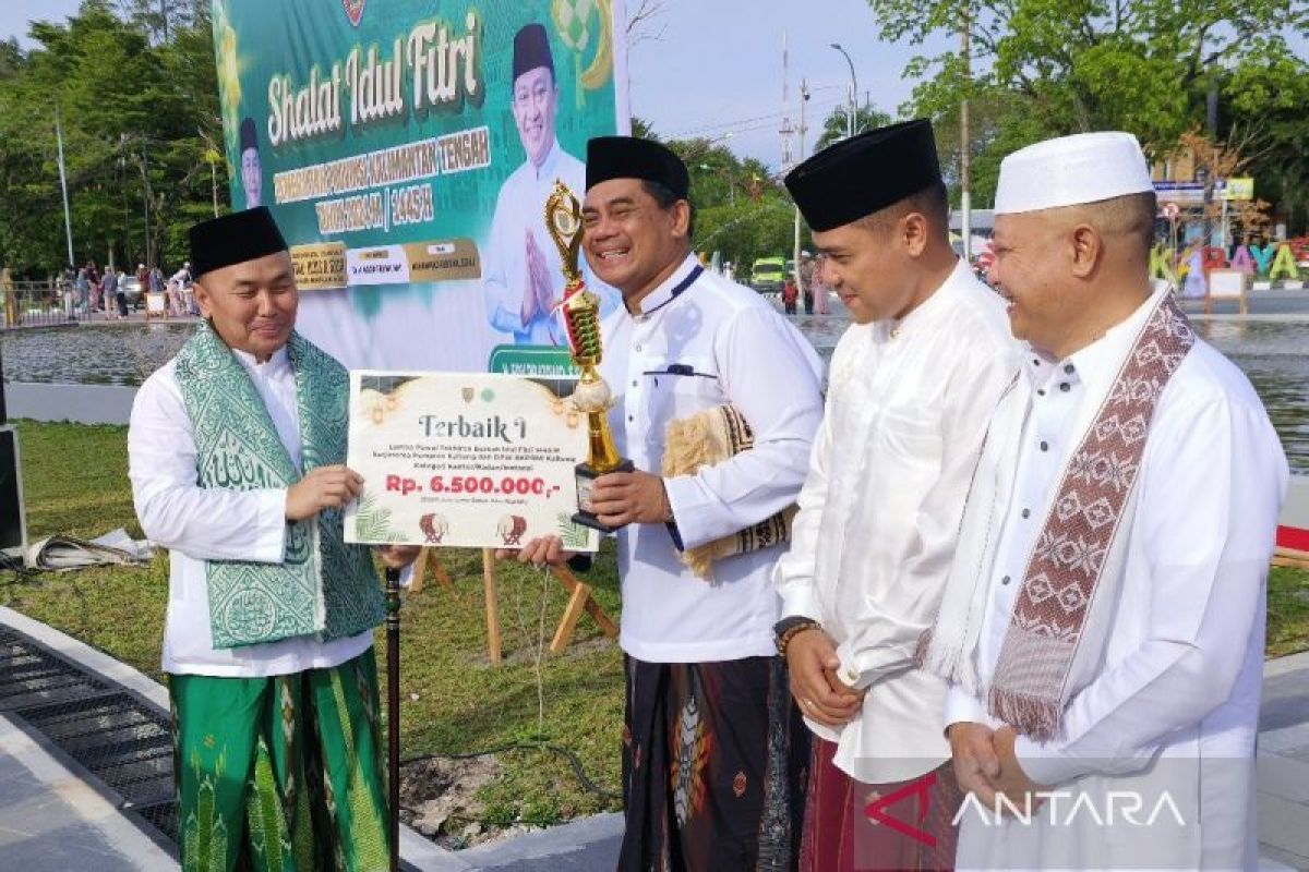 Gubernur Kalteng: Idul Fitri momen satukan hati bawa semangat kebaikan