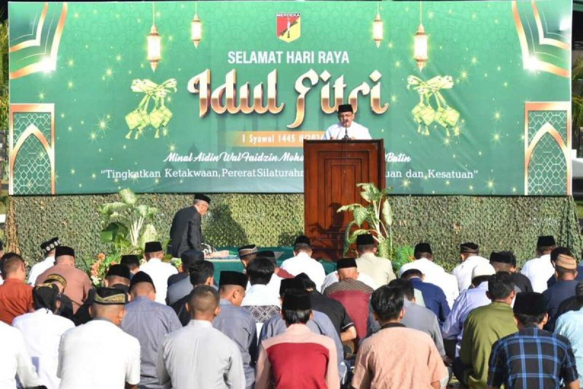 Kodam XIII/Merdeka laksanakan Shalat Idul Fitri 1445 H