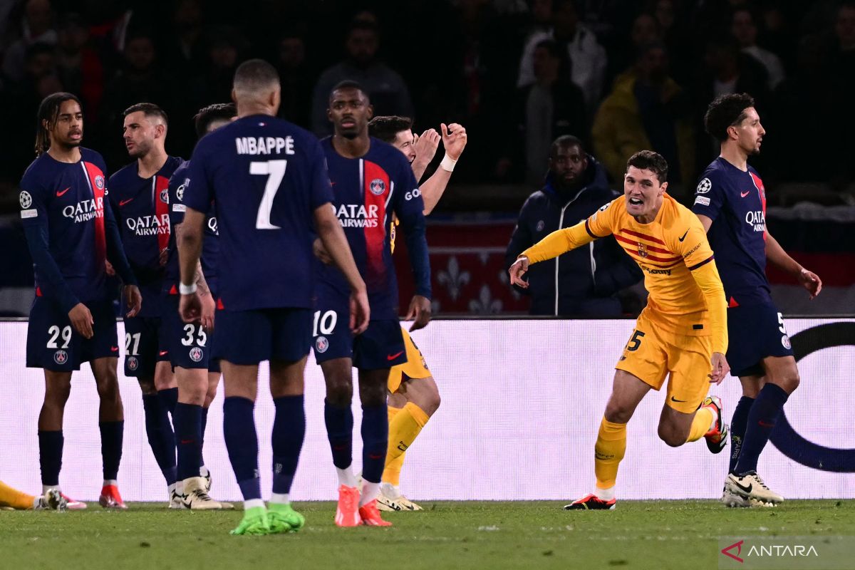 Barcalona bawa pulang kemenangan 3-2 lawan PSG