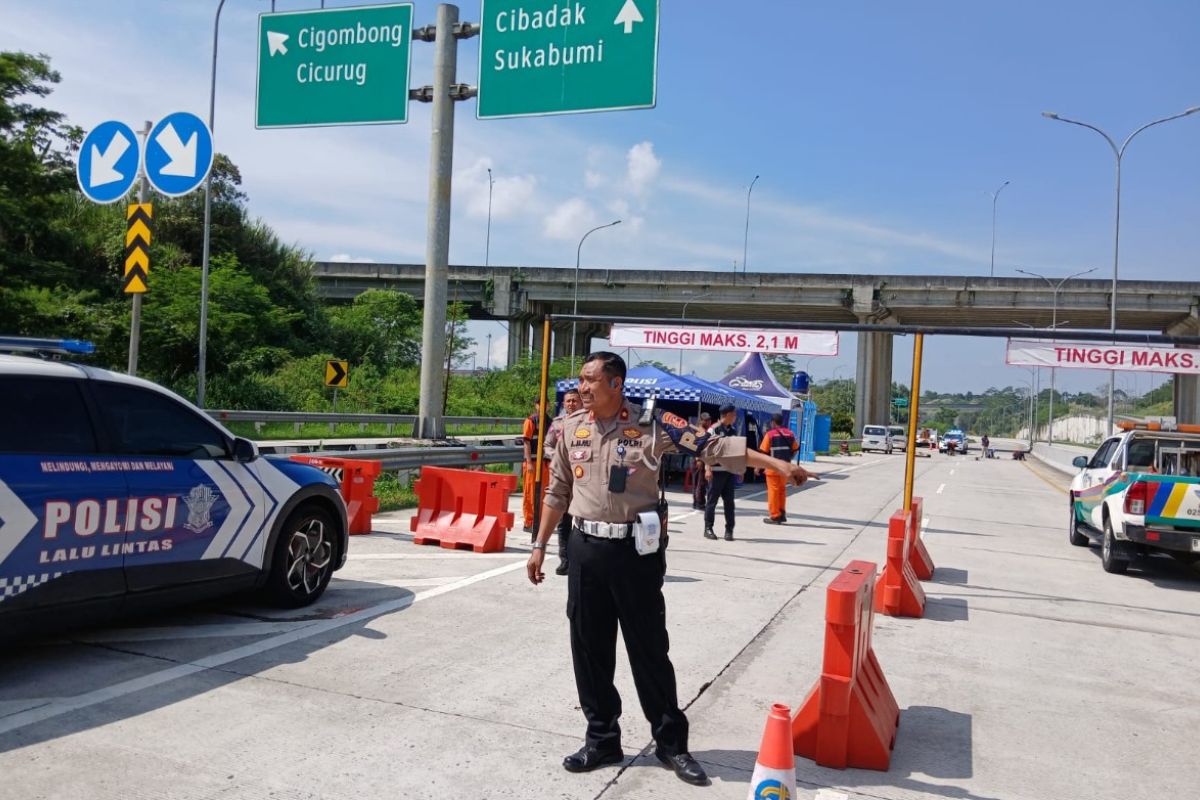 Tol Bocimi ruas Cigombong-Cibadak  difungsikan mulai hari ini i