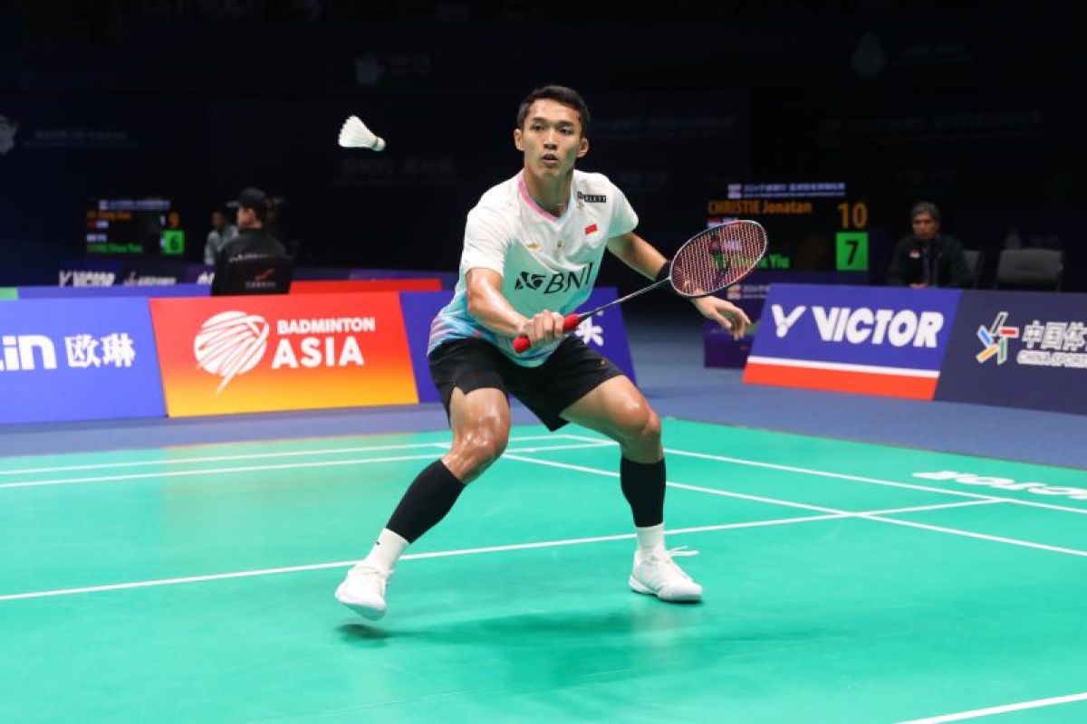 BAC 2024 - Jonatan maju ke final setelah kalahkan  Shi Yu Qi