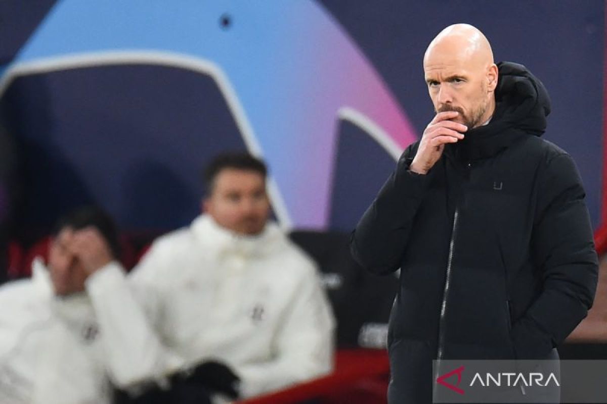 Ten Hag: Hasil imbang lawan Bournemouth tak cukup bantu MU lolos UCL