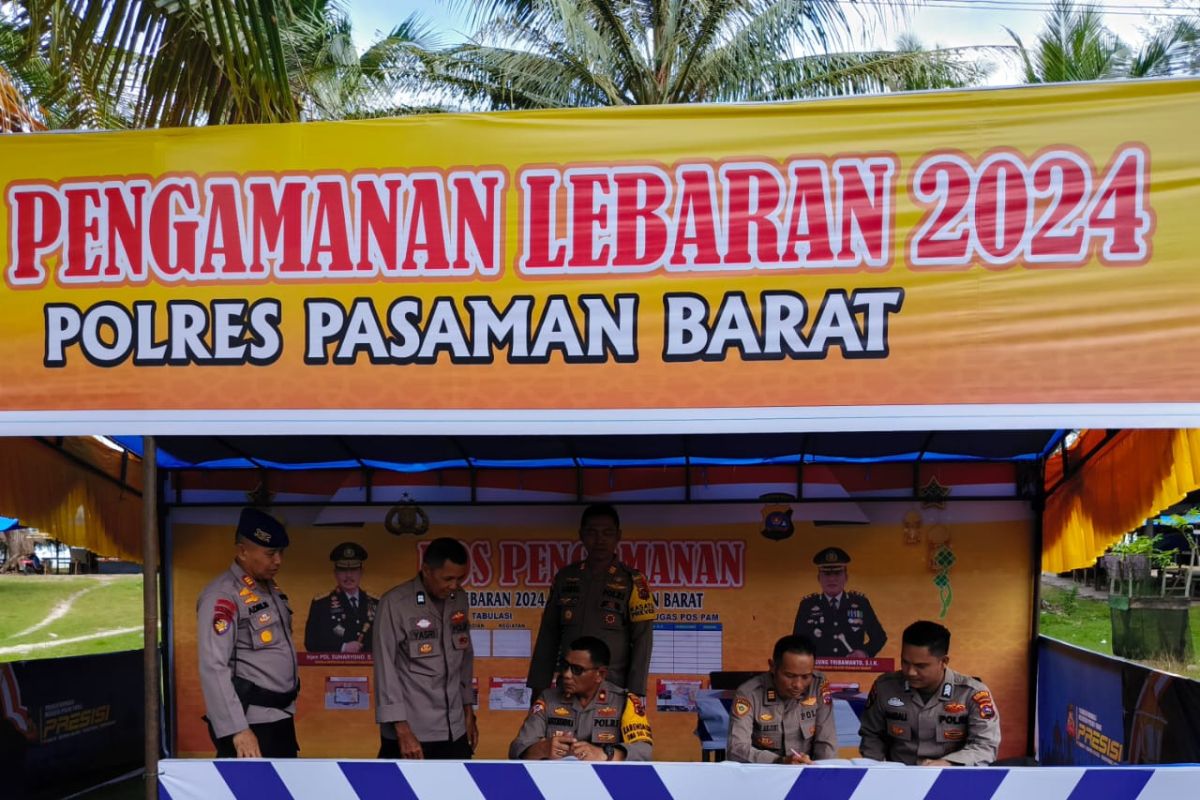 Kamtibmas di objek wisata Pasaman Barat hingga H+3 berjalan kondusif