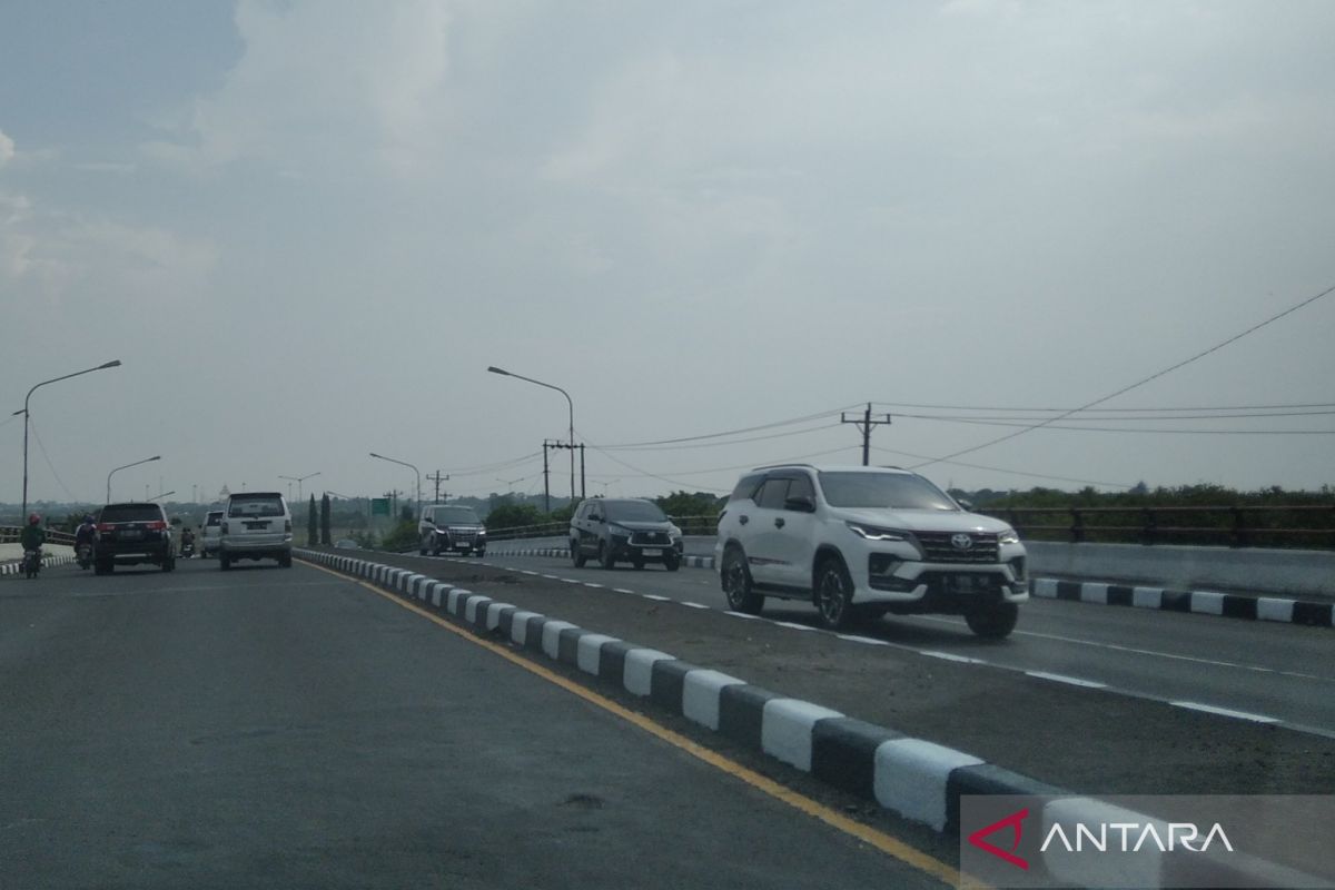 Arus milir  dan balik di Jalur Pantura Timur Demak lancar