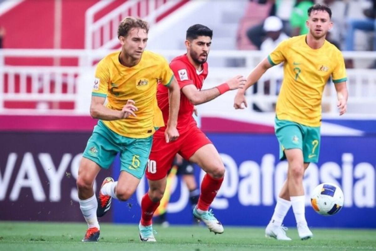 Pertandingan Australia vs Yordania berakhir imbang 0-0