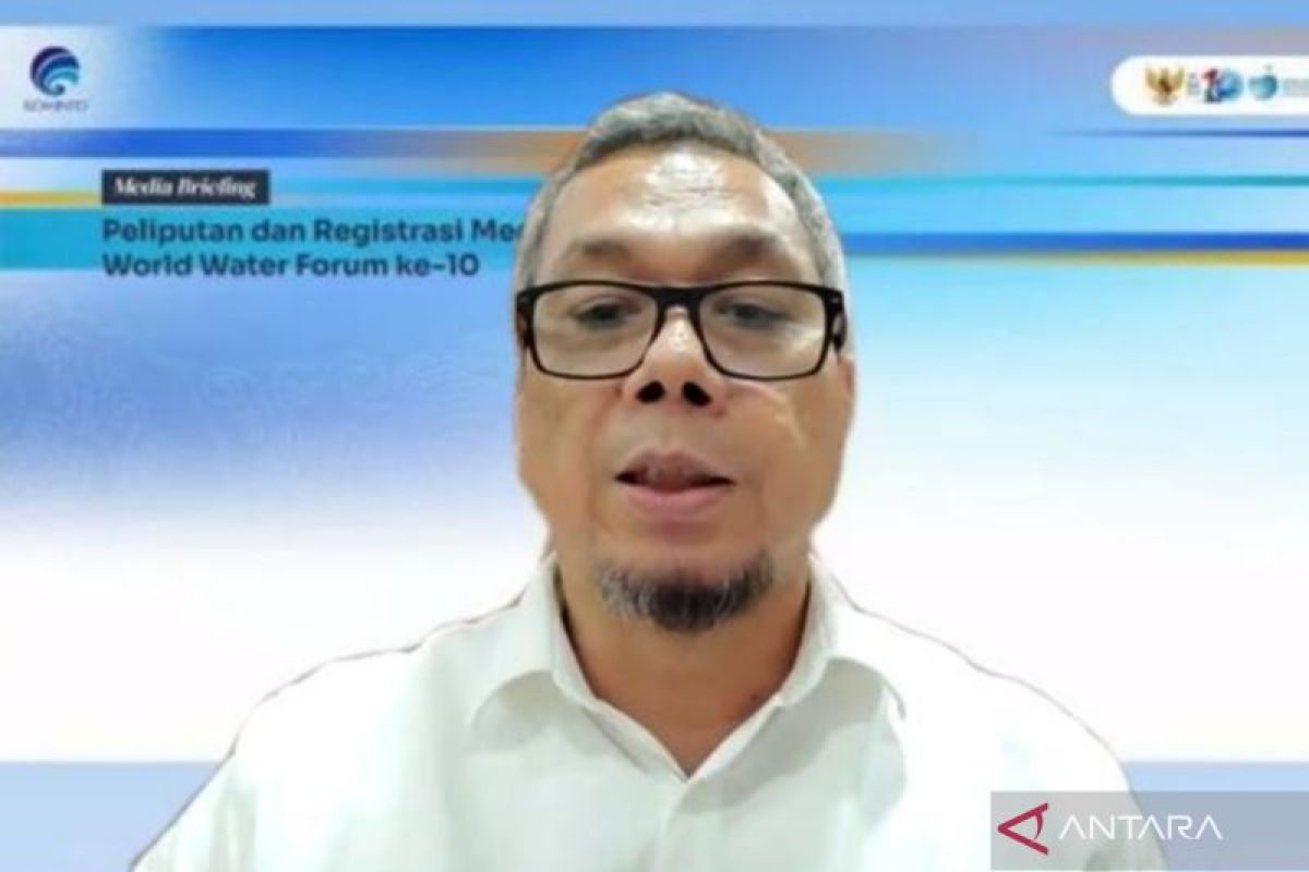 Pendaftaran media ajang World Water Forum 2024 dibuka