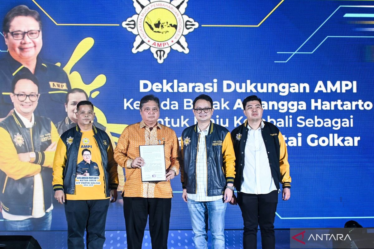 Airlangga Hartarto optimistis menang aklamasi di Munas Golkar