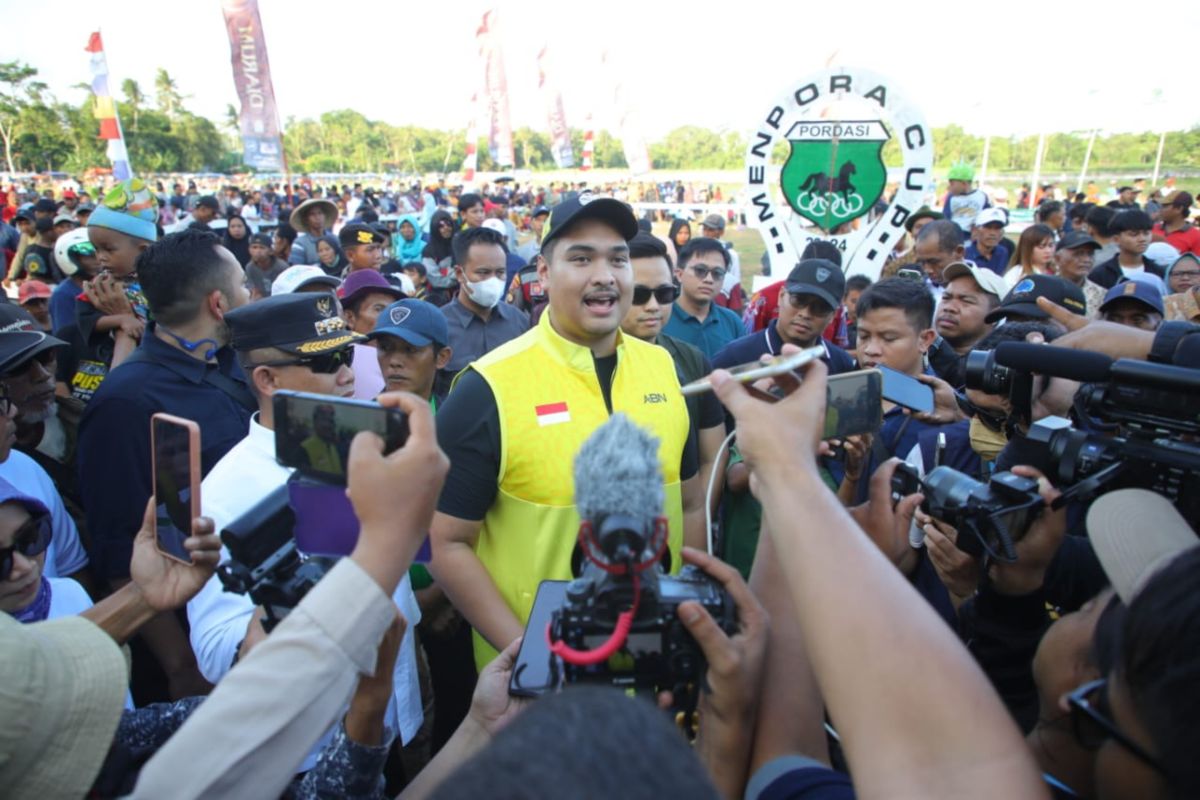 Lomba pacuan kuda Kebumen, Jateng, menjadi contoh "sport tourism"