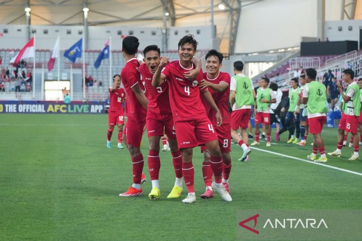 Qatar menuju perempat final, timnas U-23 Indonesia tongkrongi posisi dua