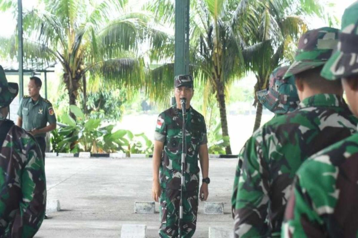 Pangdam XIII/Merdeka berangkatkan Satgas penanggulangan bencana alam ke Sitaro