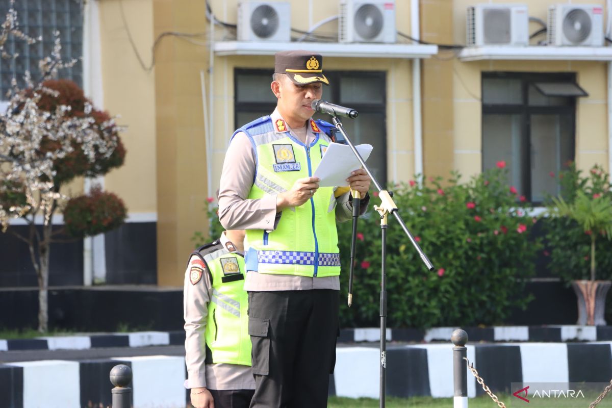 Kapolres sebut lalu lintas arus balik Lebaran di OKU Sumsel lancar