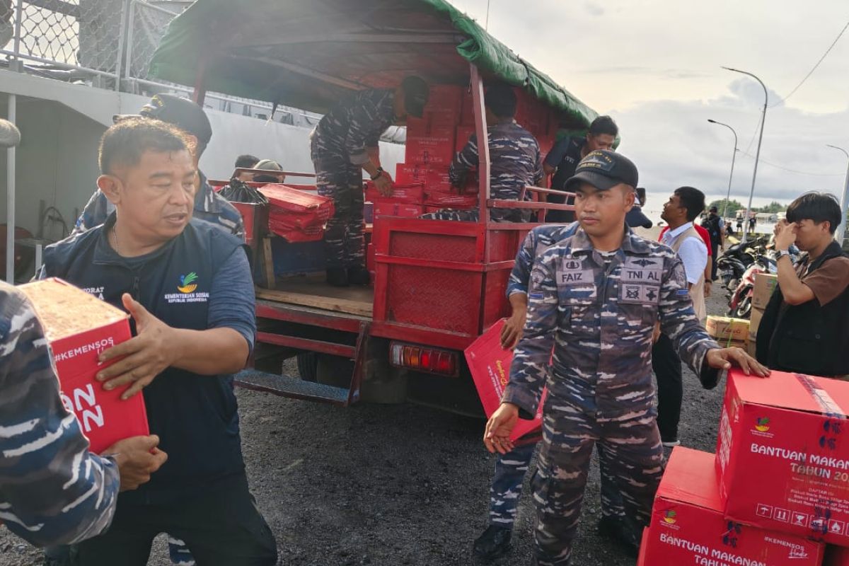 Pemerintah kirim bantuan untuk korban erupsi Gunung Ruang, Sulut