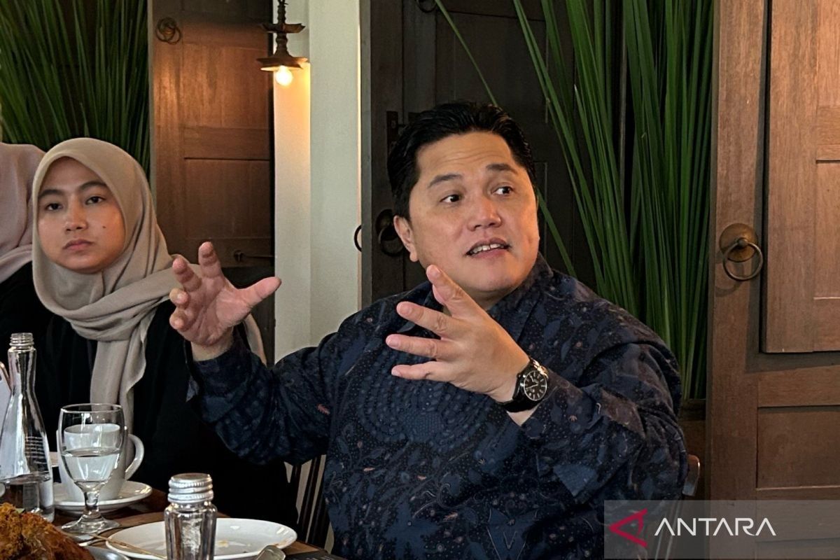 Erick Thohir jajaki pengembangan bisnis gedung BUMN di kawasan sekitar Monas