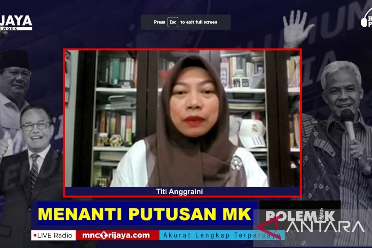 MK RI tidak bakal diskualifikasi Gibran