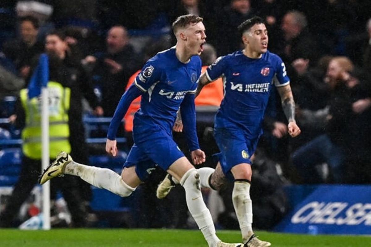 Liga Inggris - Chelsea jaga asa berlaga di kompetisi Eropa usai tekuk Nottingham 3-2