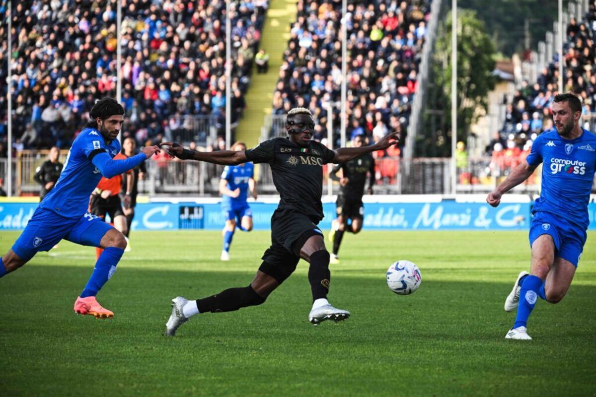 Peluang Napoli lolos UCL tipis setelah kalah 0-1 lawan Empoli