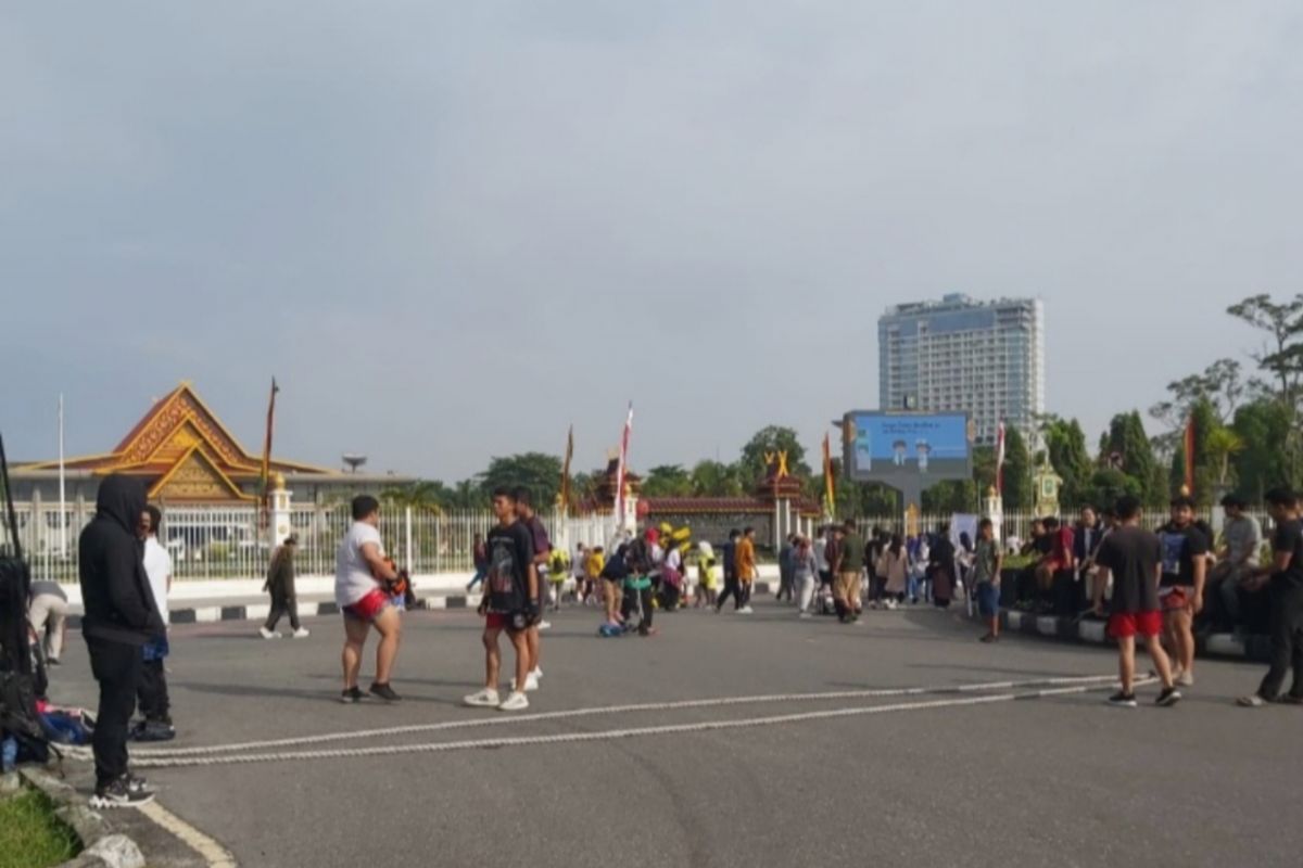 Hari Bebas Kendaraan belum dibuka di Pekanbaru