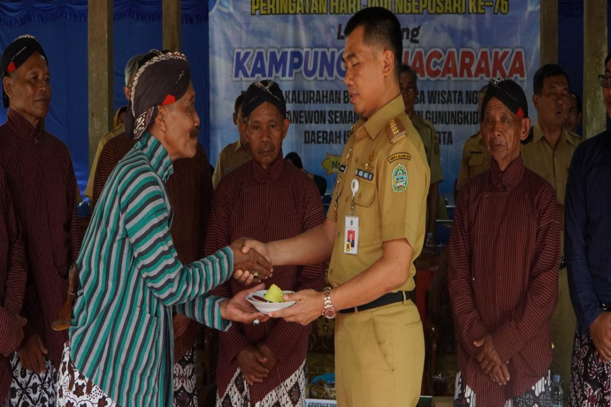 Pemkab Gunungkidul membentuk Kampung Hanacara lestarikan budaya lokal