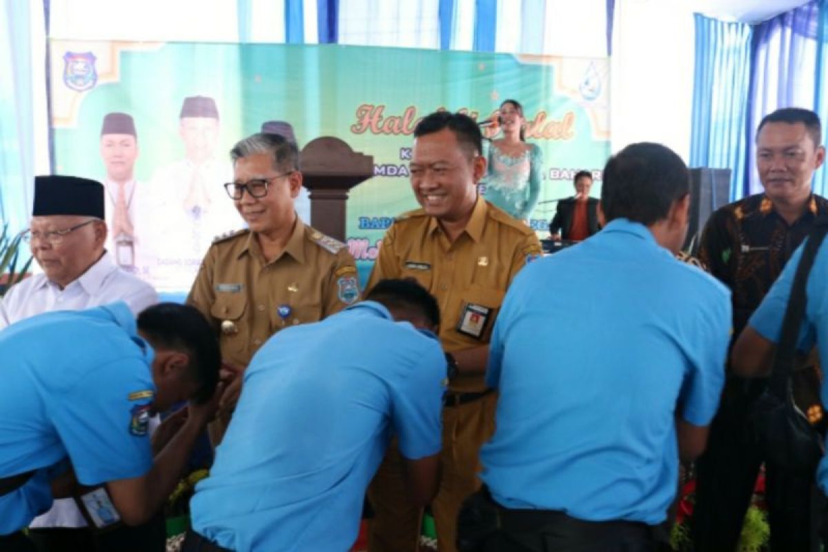 Hadiri halalbihalal Perumda Tirta Bahari, Pj. Wali Kota ajak jaga lingkungan