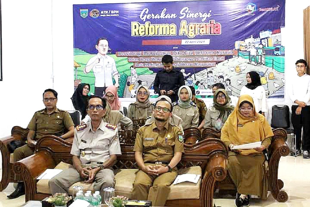 ATR/ BPN Padang Panjang deklarasikan Gerakan Sinergi Reforma Agraria