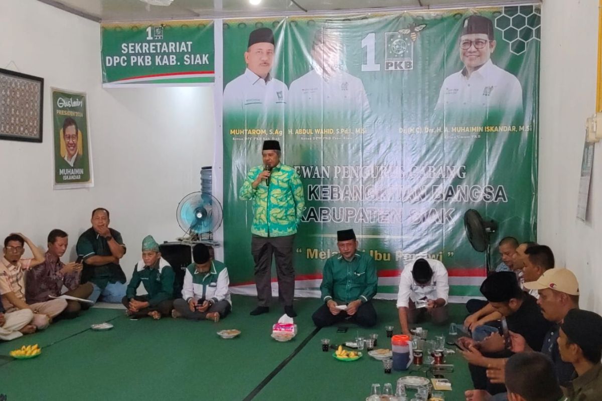 Maju kembali Pilkada Siak, Alfedri daftar ke PKB