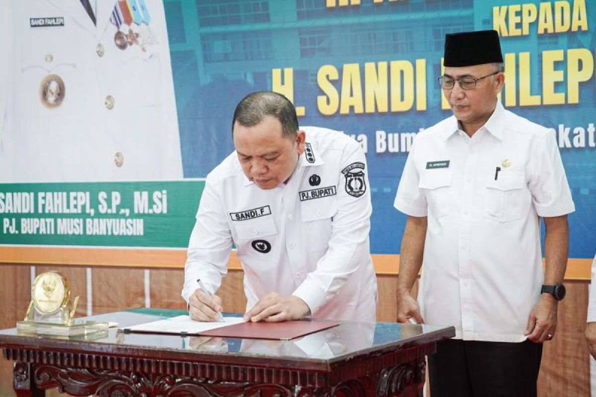 Apriyadi siap dukung penuh Pj Bupati Muba Sandi Fahlepi