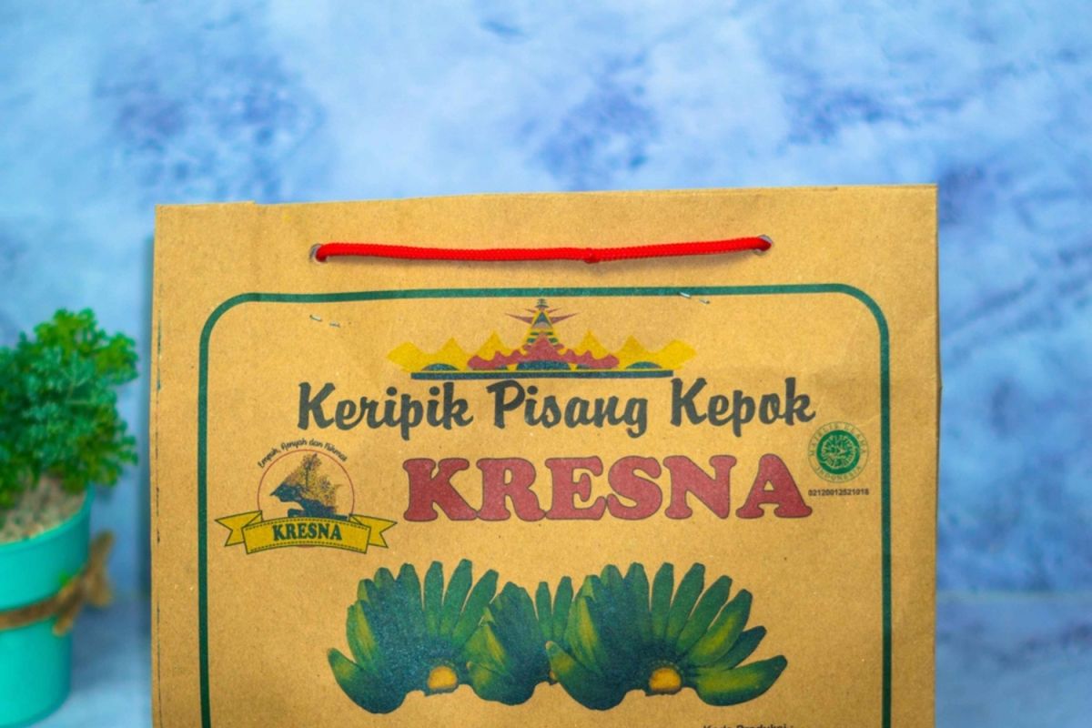 Keripik Kresna UMKM binaan BRI gunakan QRIS permudah transaksi