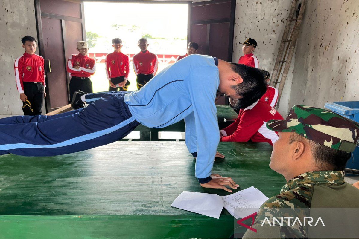 Ratusan siswa SMA mengikuti seleksi Paskibraka di Temanggung