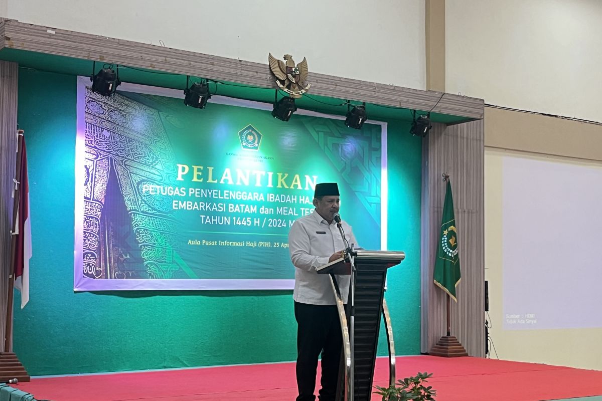 Kemenag Kepri layani sebanyak 9.130 calon haji di Asrama Haji Batam