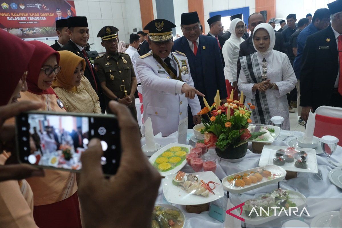 Lomba kuliner khas daerah meriahkan HUT ke-60 Sultra