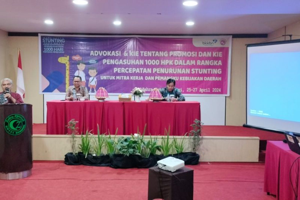 BKKBN ajak mitra provinsi dan kabupaten/kota sinergi turunkan stunting