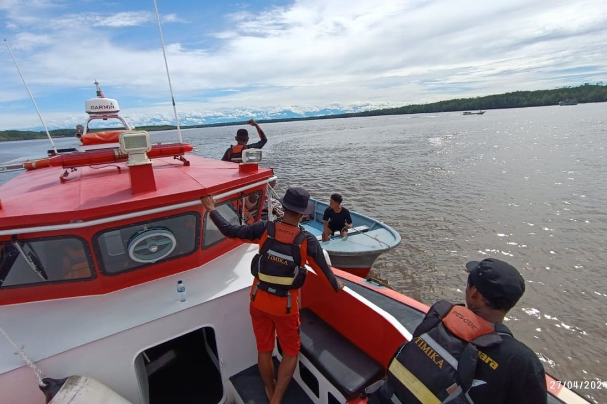 Operasi SAR Timika selama empat hari pencarian belum temukan ABK KM Papua Jaya 2