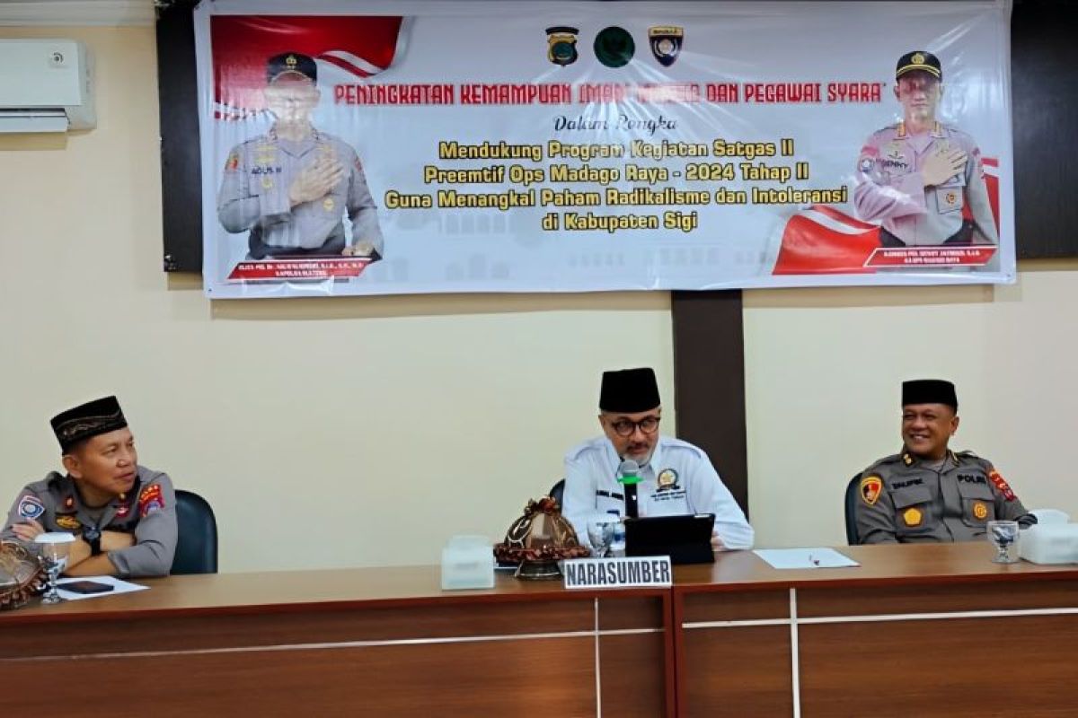 Polda Sulteng terus tingkatkan kemampuan imam masjid tangkal paham radikal