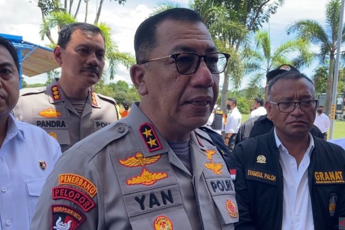 Polda Kepri fasilitasi nobar semifinal Piala Asia di Dataran Engku Putri Batam