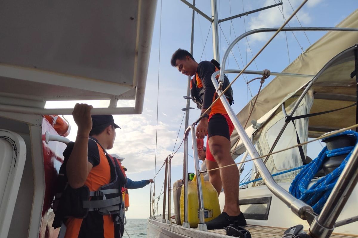 Basarnas temukan kapal Norwegia alami mati mesin di Perairan Serangan Bali