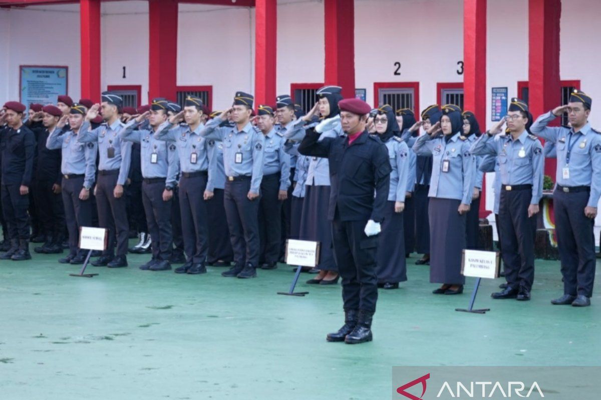 Puncak peringatan HBP ke-60, Kemenkumham Sumsel gelar upacara dan syukuran