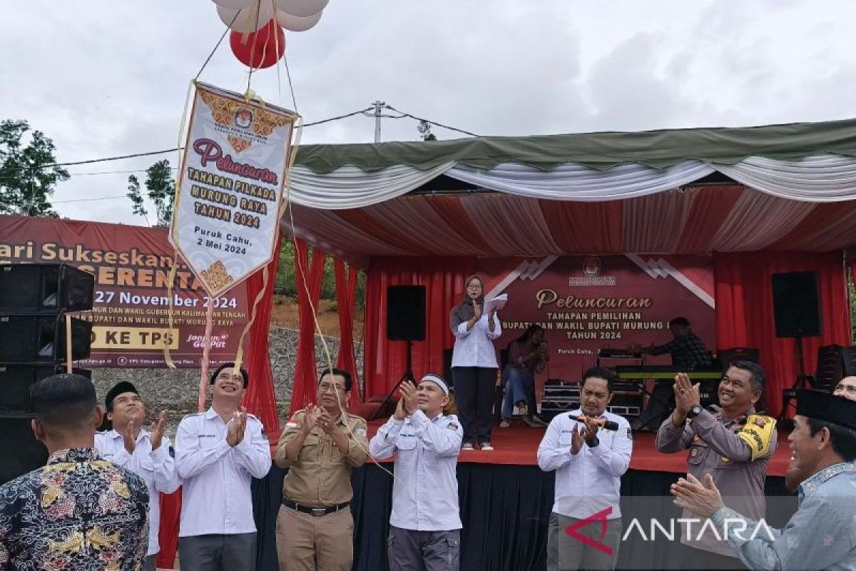 KPU Murung Raya resmi mulai laksanakan tahapan Pilkada 2024