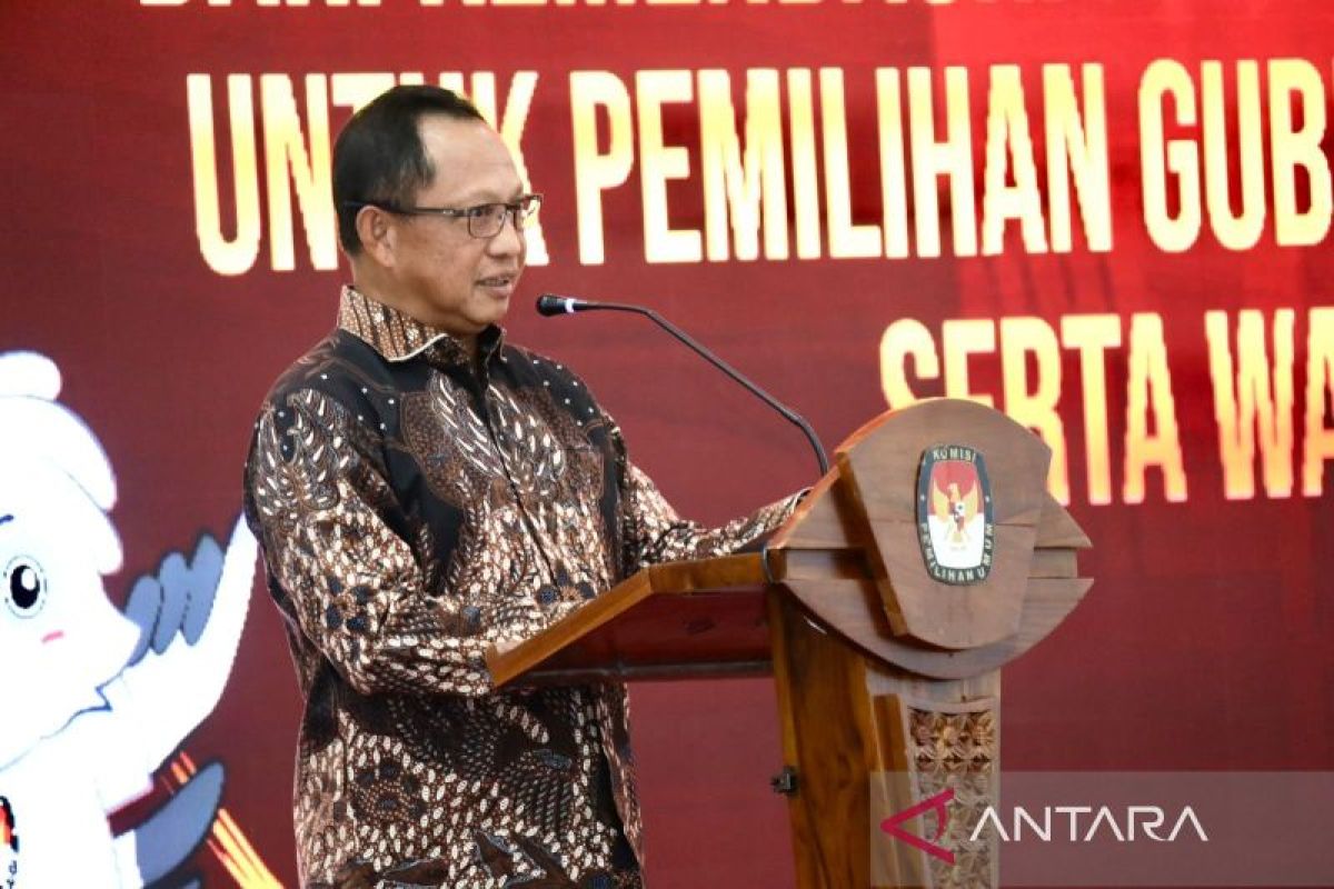 Mendagri tegaskan Pilkada Serentak 2024 tidak dipercepat