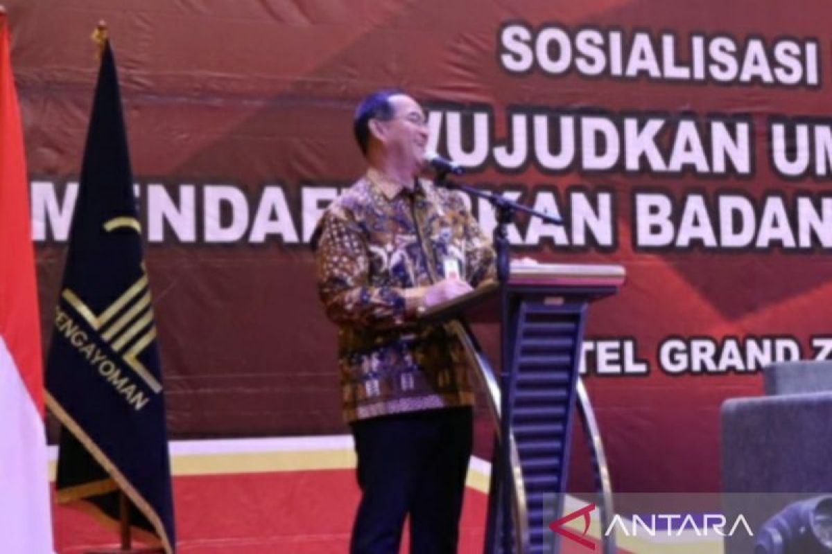 Kemenkumham Sumsel lakukan sosialisasi perseroan perorangan kepada UMKM