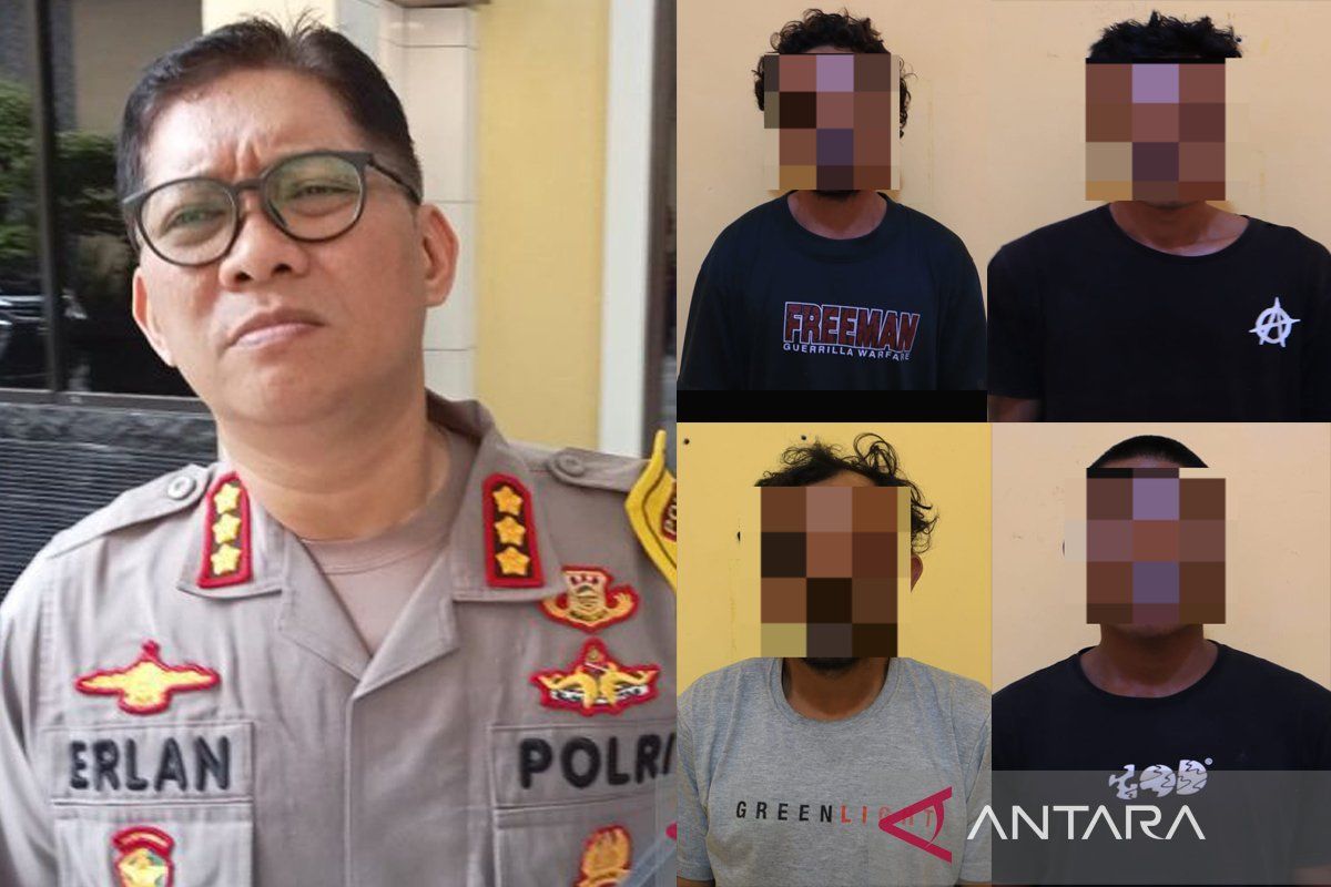 Polsek Pangkalan Banteng diserang orang tak dikenal dengan parang