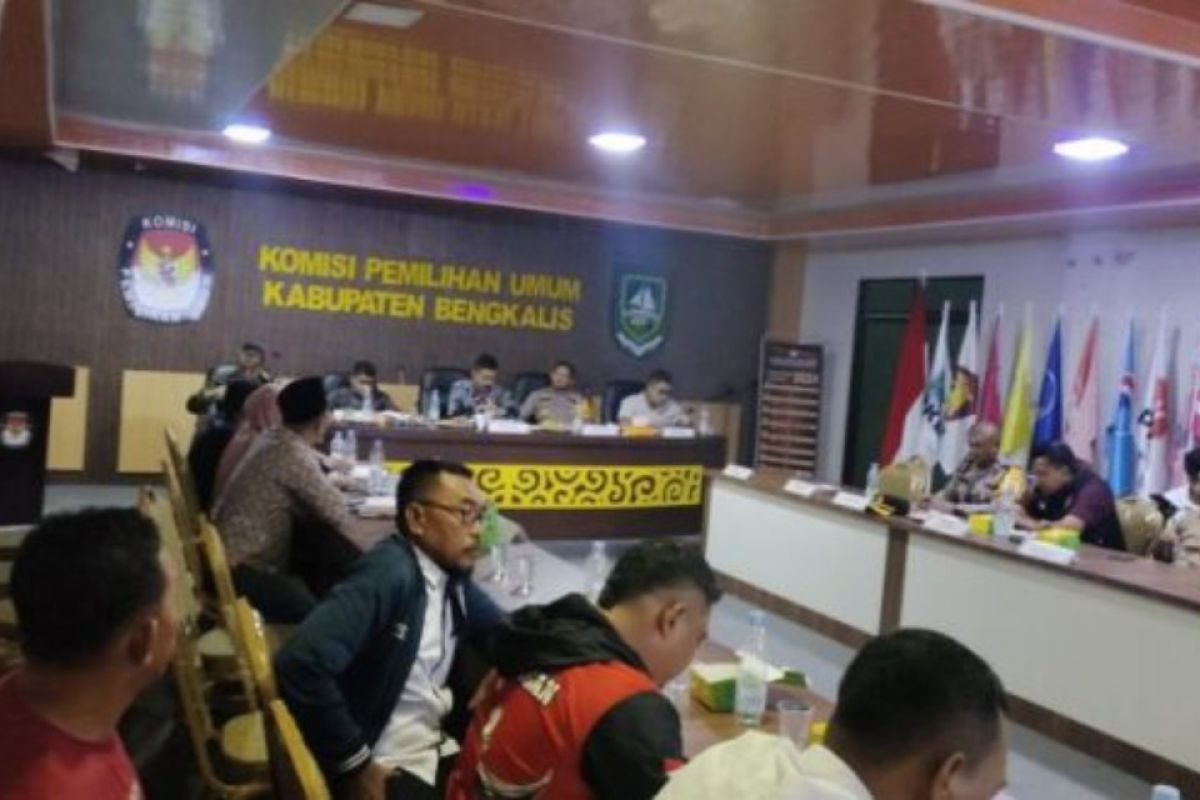 Sah, KPU Bengkalis tetapkan 45 anggota DPRD