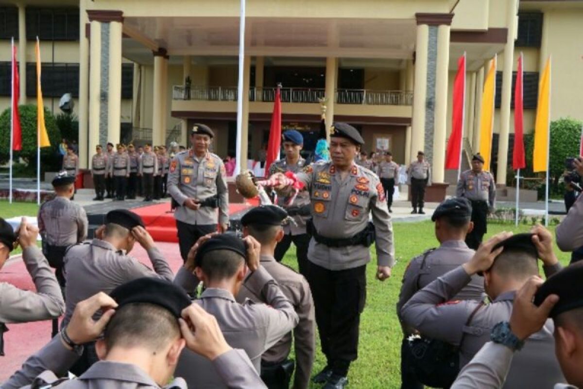 Kapolda ingatkan peserta pembaretan jadi insan Bhayangkara bertanggung jawab