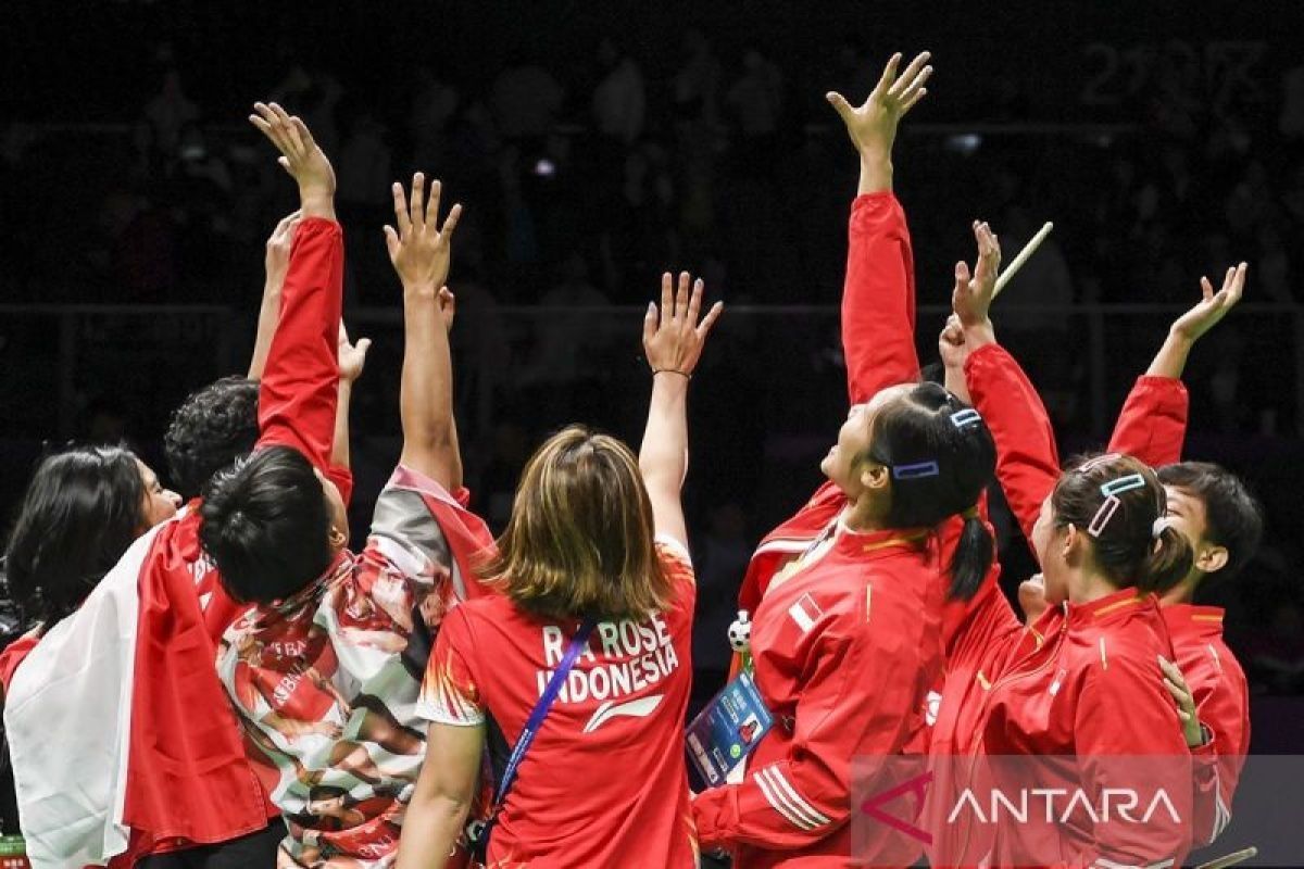 Ricky apresiasi perjuangan tim putri Indonesia capai final Piala Uber 2024