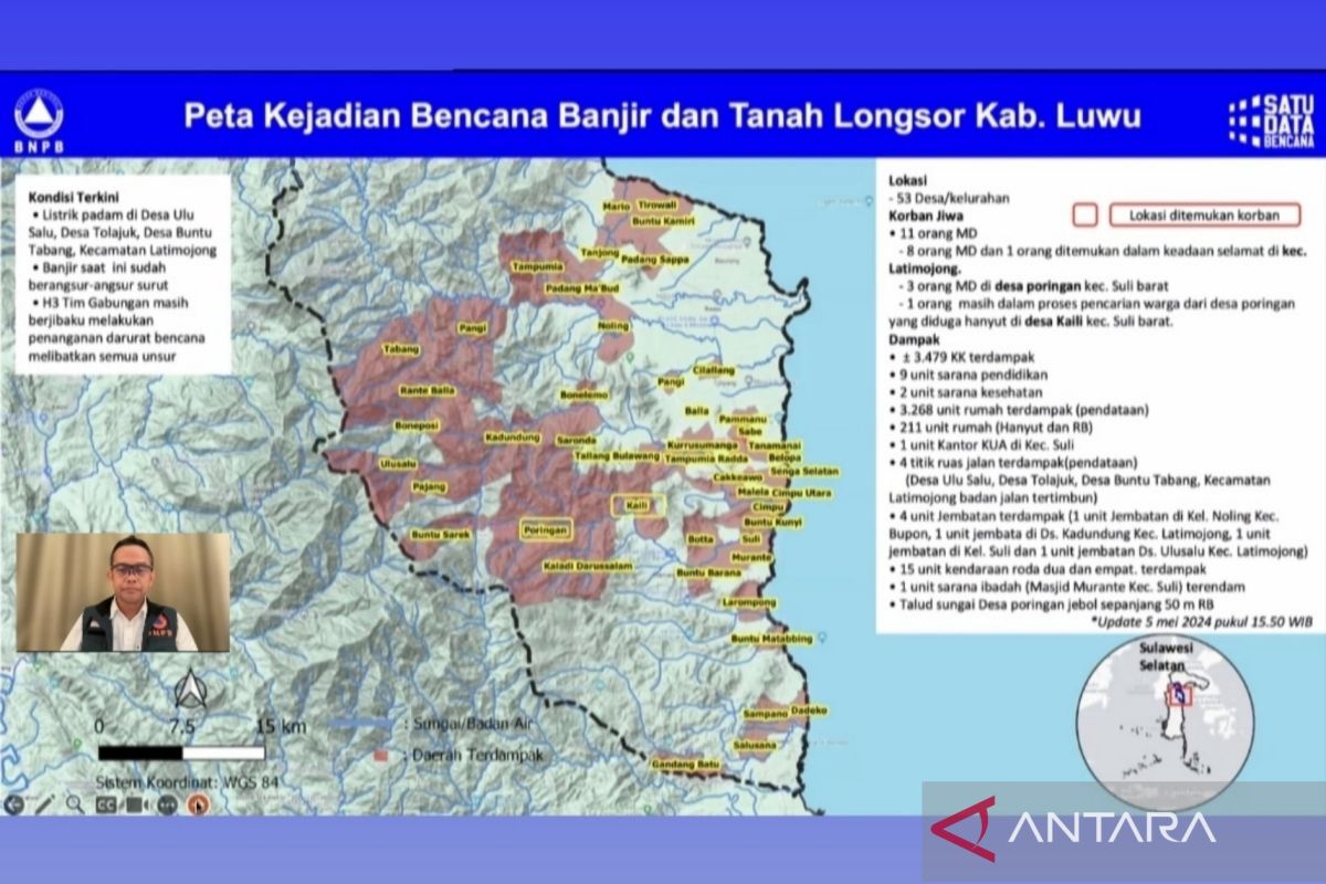 Lima heli dikerahkan kirim bantuan logistik korban banjir Luwu