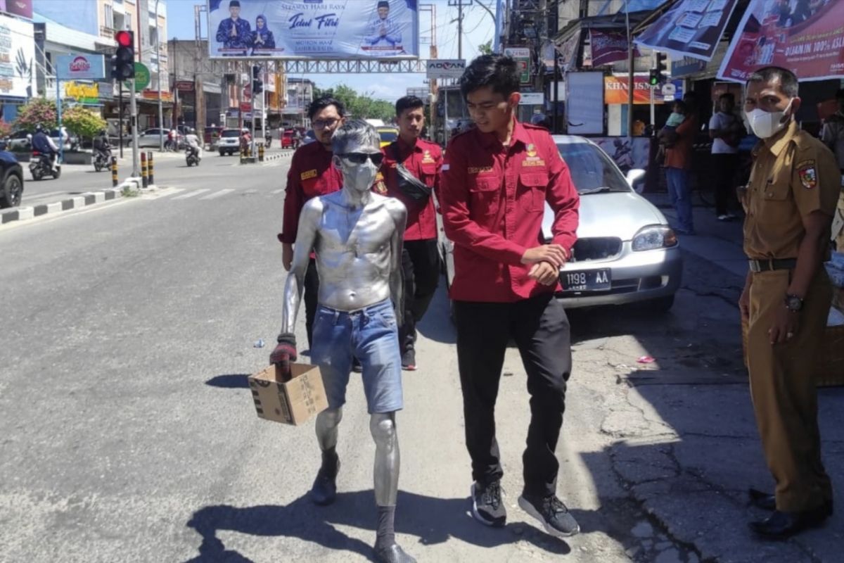 Satpol PP Pekanbaru tempatkan personel di lokasi rawan pengemis