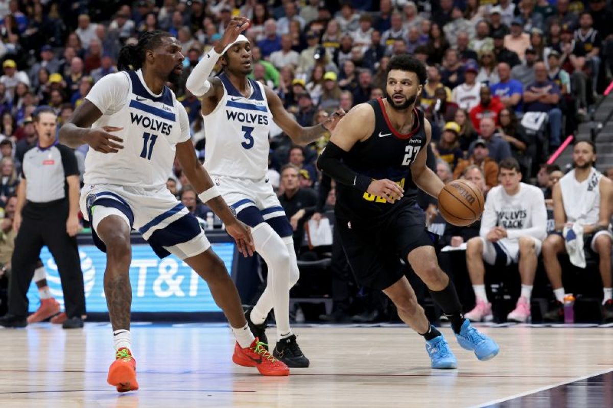 Nuggets bangkit di gim ketiga, kalahkan Timberwolves 117-90